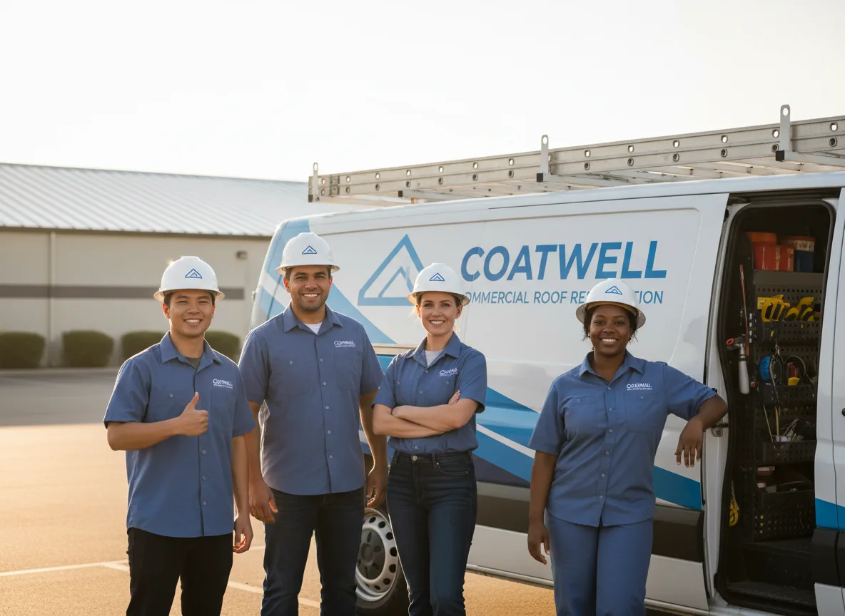 Commercial roof coating company in Brady, NE